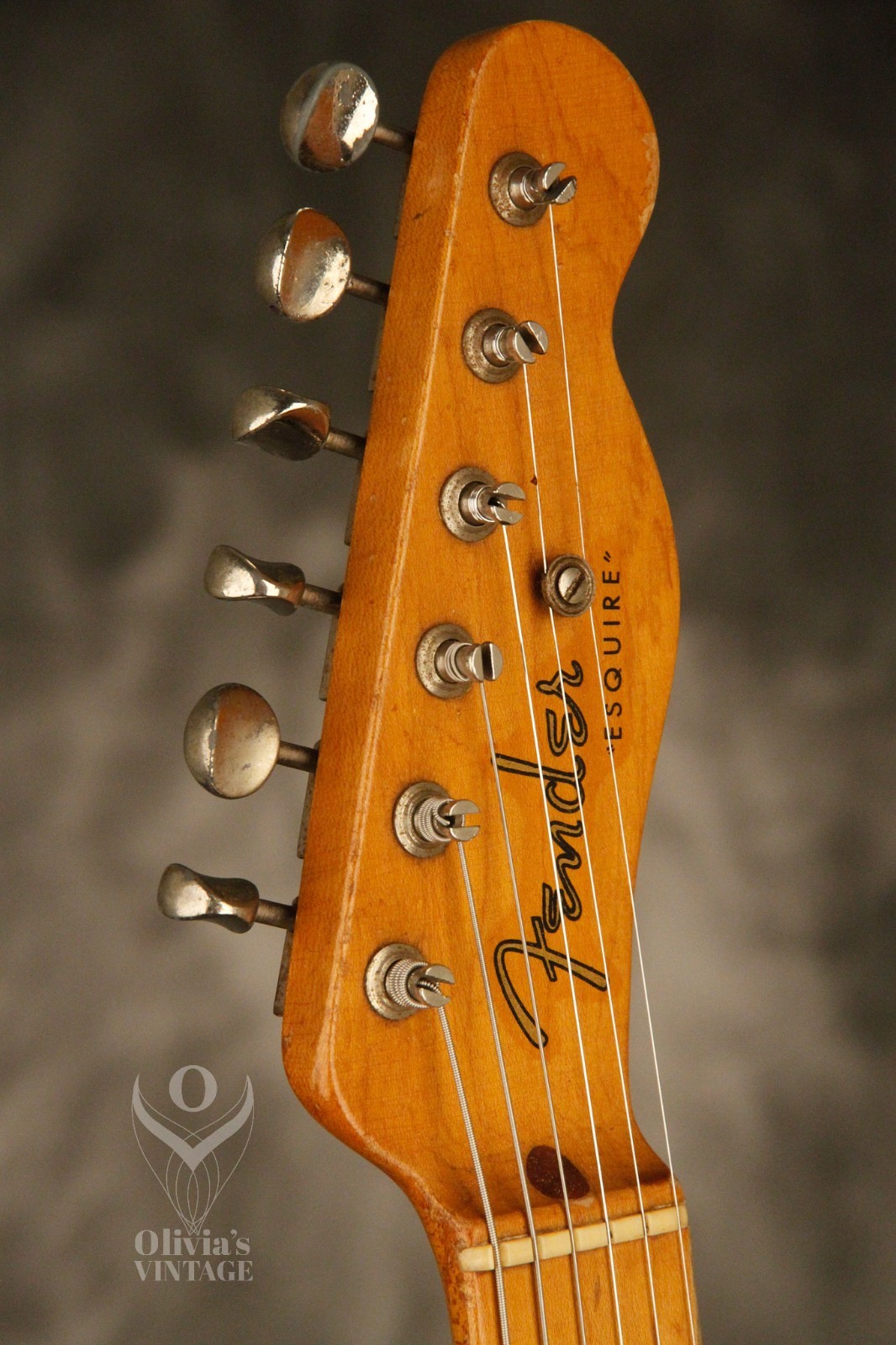 all original 1951 Fender ESQUIRE Blonde with orig. hardshell case