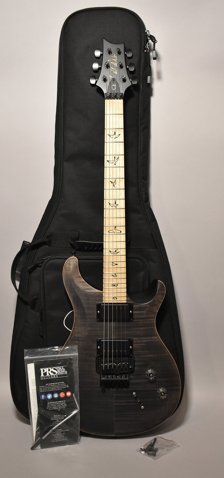 2018 PRS Dustie Waring Signature DW CE24 Floyd w/Gig Bag