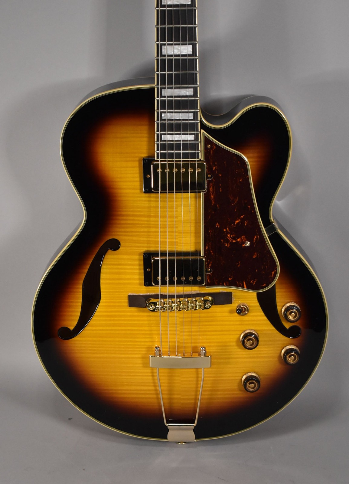 2023 Ibanez AF95FM-AYS Single-Cutaway Electric Archtop Sunburst