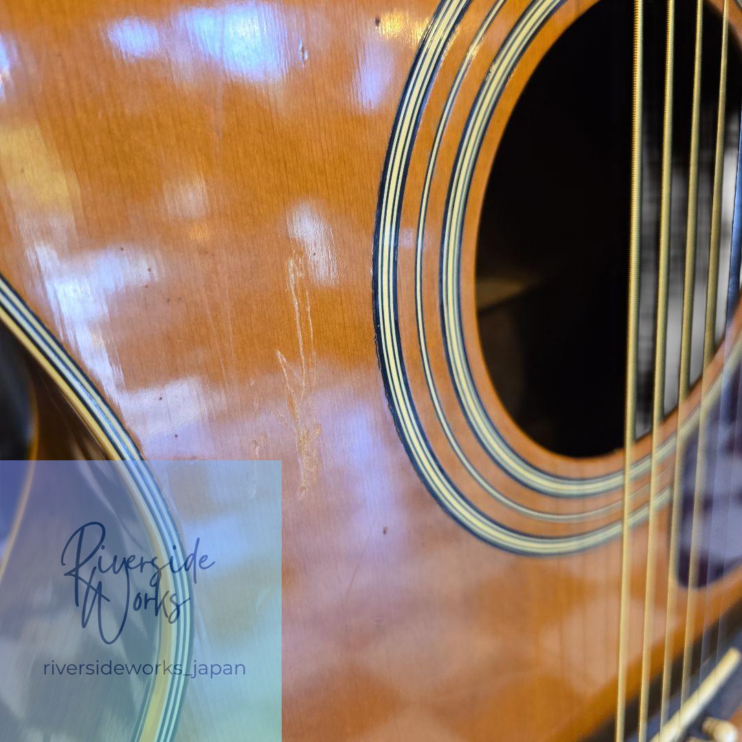 Rare YAMAHA FG-440 Green Label Vintage New Jacaranda