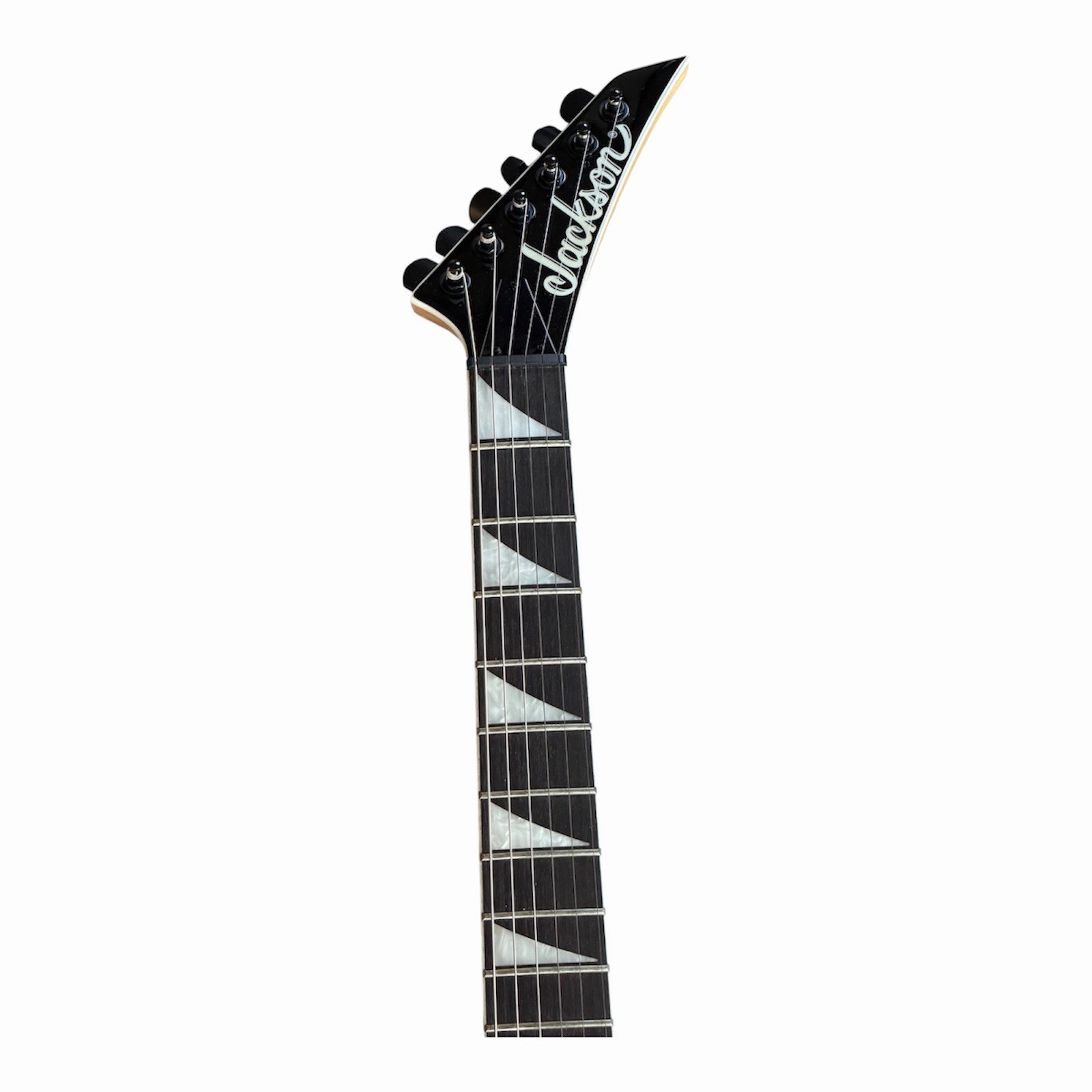 Jackson JS22 Dinky Arch Top Fingerboard Guitar – Metallic Blue With Gator Case