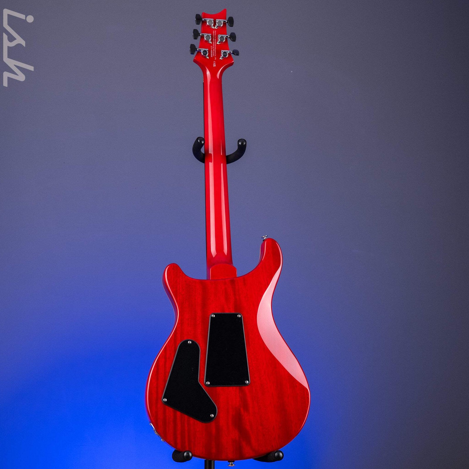 PRS SE Custom 24 Floyd Electric Guitar Charcoal Cherry Burst
