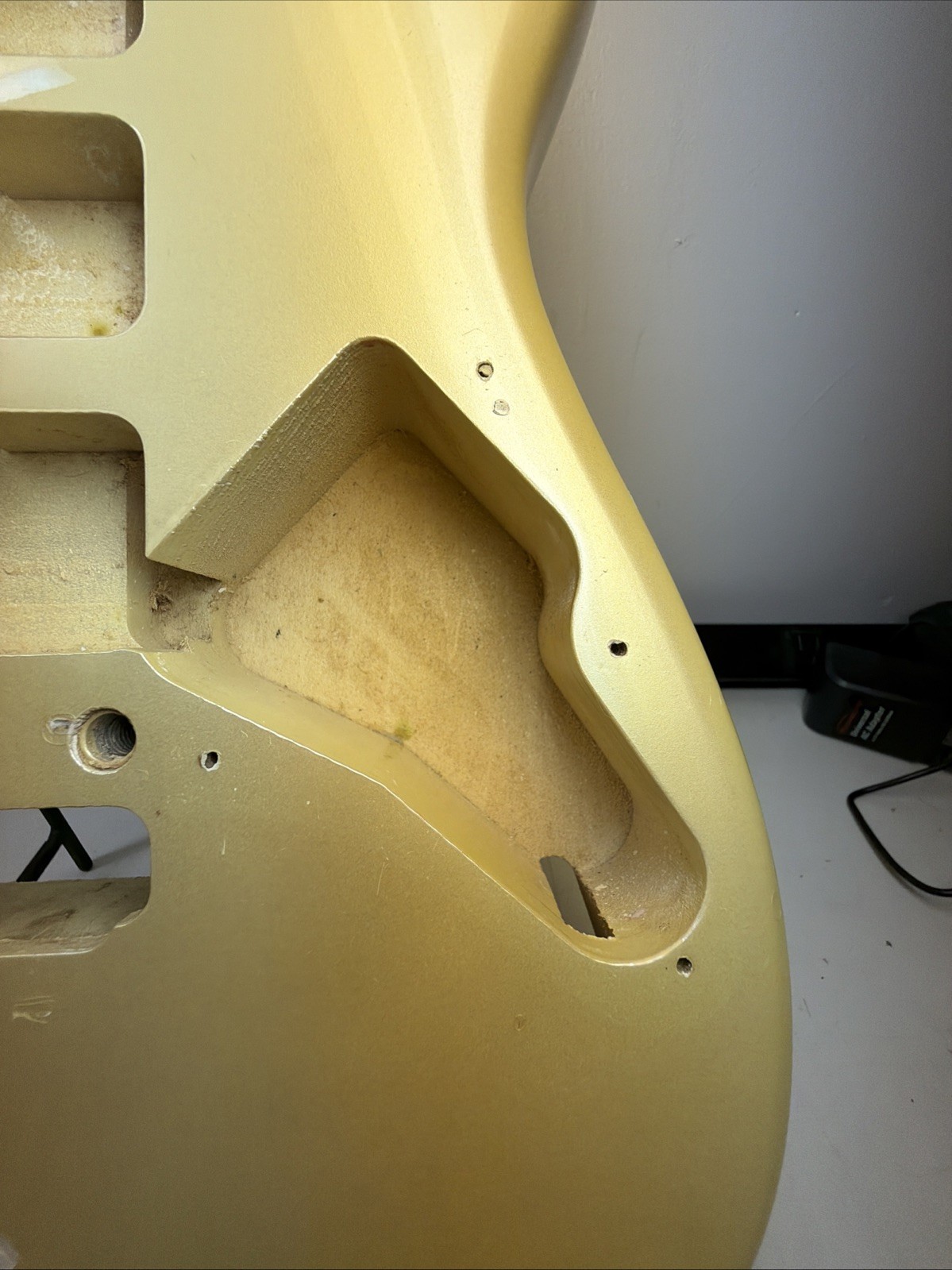 Fender Japan ST556 Stratocaster MIJ 80s HHH HSH HONEYCOMB GOLD METALLIC RARE