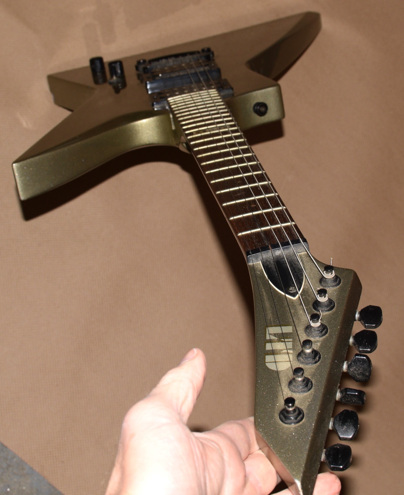 ESP LTD Explorer ELECTRIC GUITAR EX-50 SILVER TITANIUM COLOR?