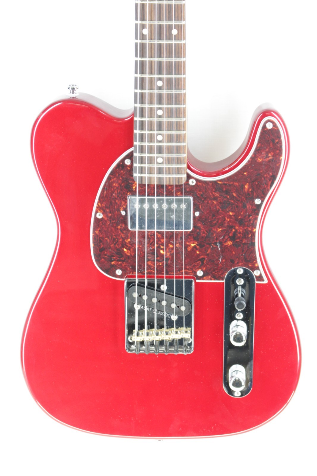 G&L Tribute ASAT Classic Bluesboy Electric Guitar ,Candy Apple Red BLEM #ME1372