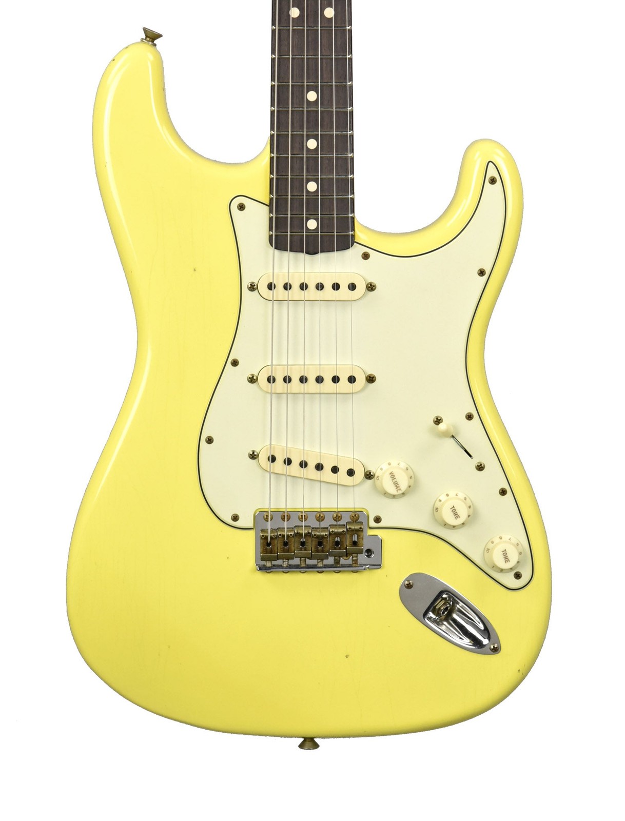 Fender Custom Shop 63 Stratocaster Journeyman Relic in Graffiti Yellow