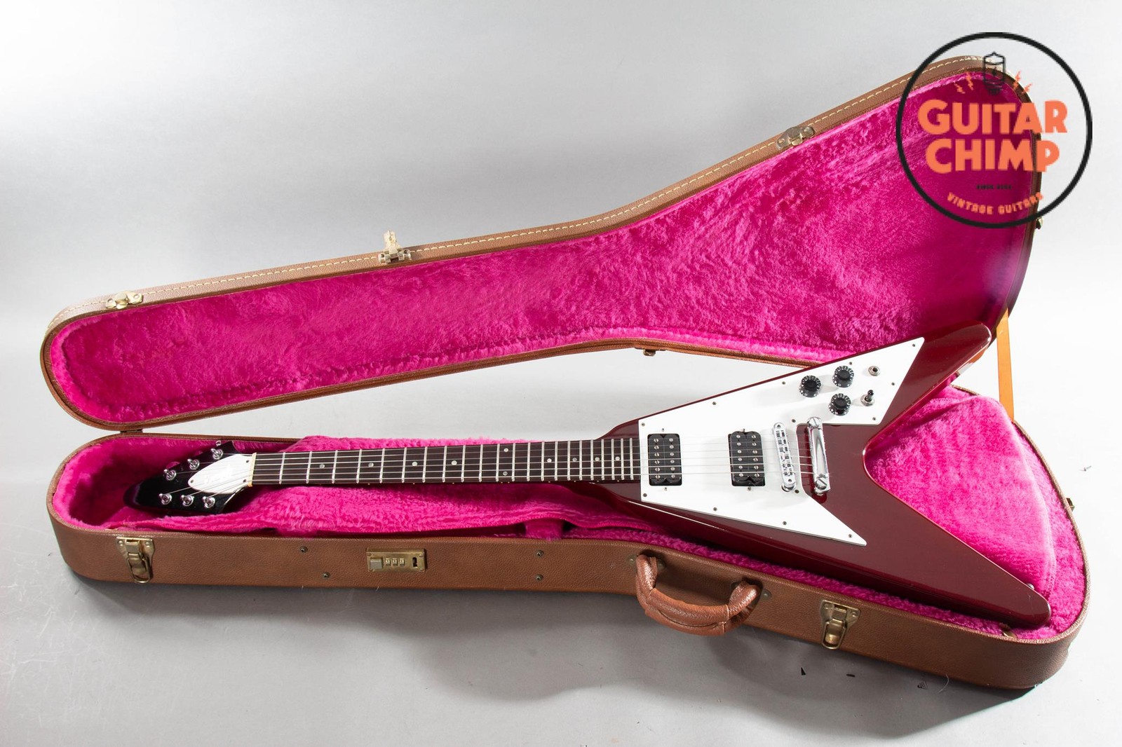 1991 Gibson Flying V ’67 Reissue Cherry – Player Grade Vintage Vibe w/ Original
