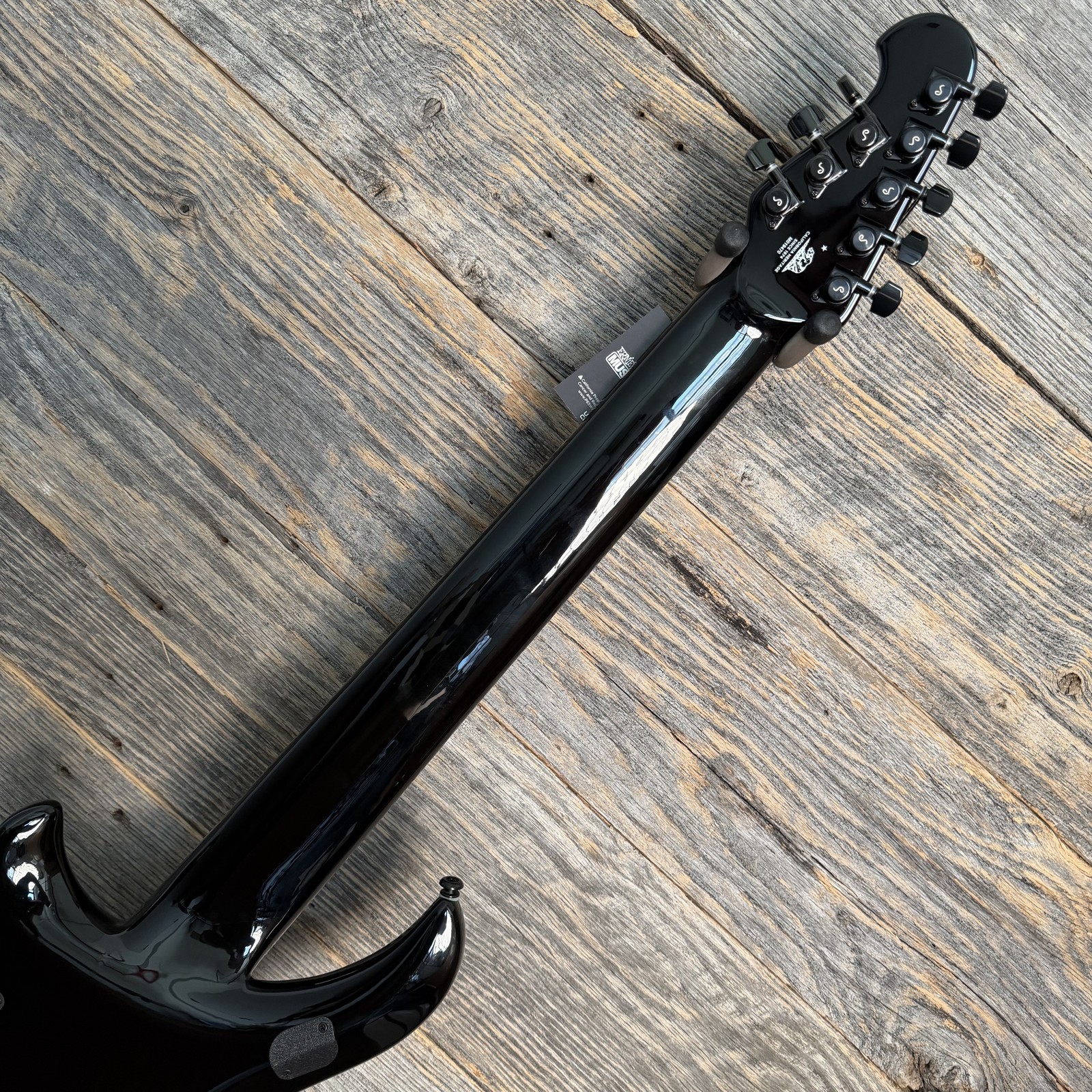 Ernie Ball Music Man Majesty 8 8-String Electric Guitar – Dark Side w/Ebony FB