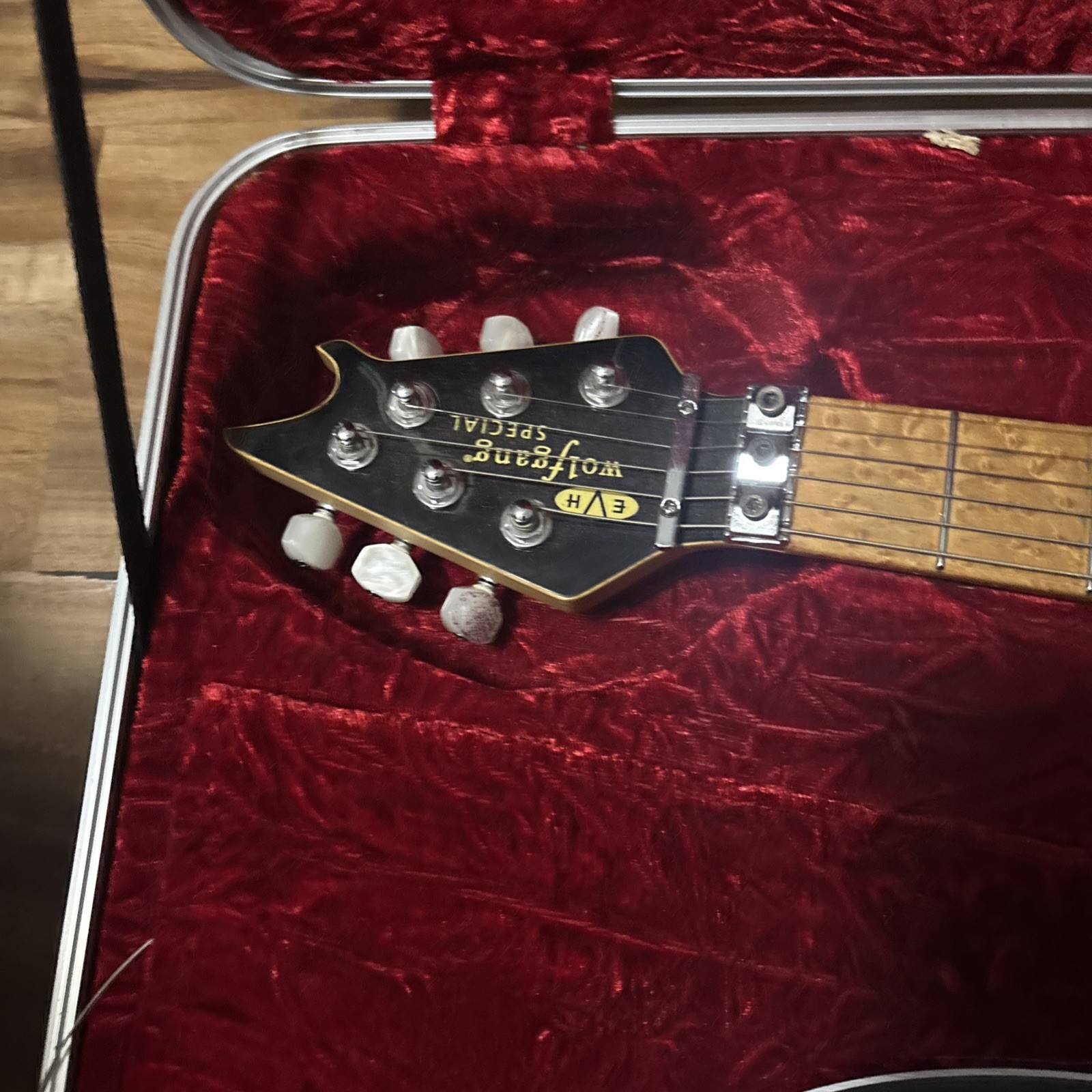 EVH Wolfgang Special Electric Guitar Body Black Hard Case Included