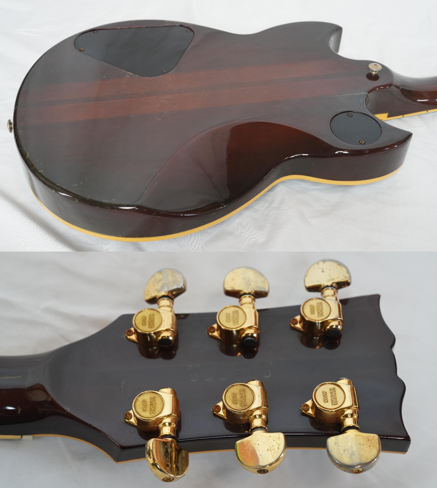 YAMAHA SG1500 Brown, 1980s mid-range model, made in Japan, vintage.