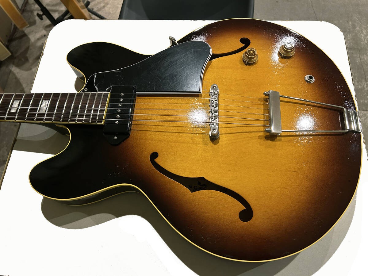 KING SNAKE Smith Jazz Full-Hollow Electric Guitar Tobacco Sunburst – Excellent