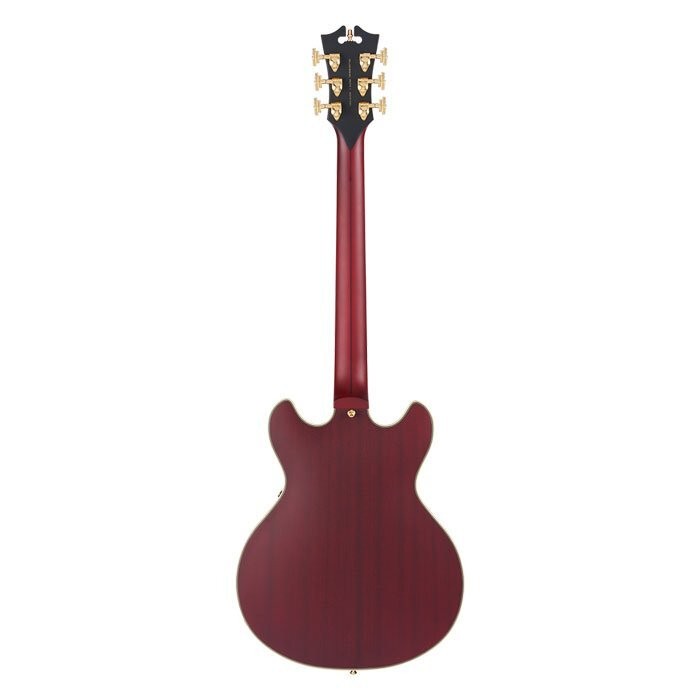 D’Angelico Deluxe Mini DC P-90 SatinTrans Wine 203182