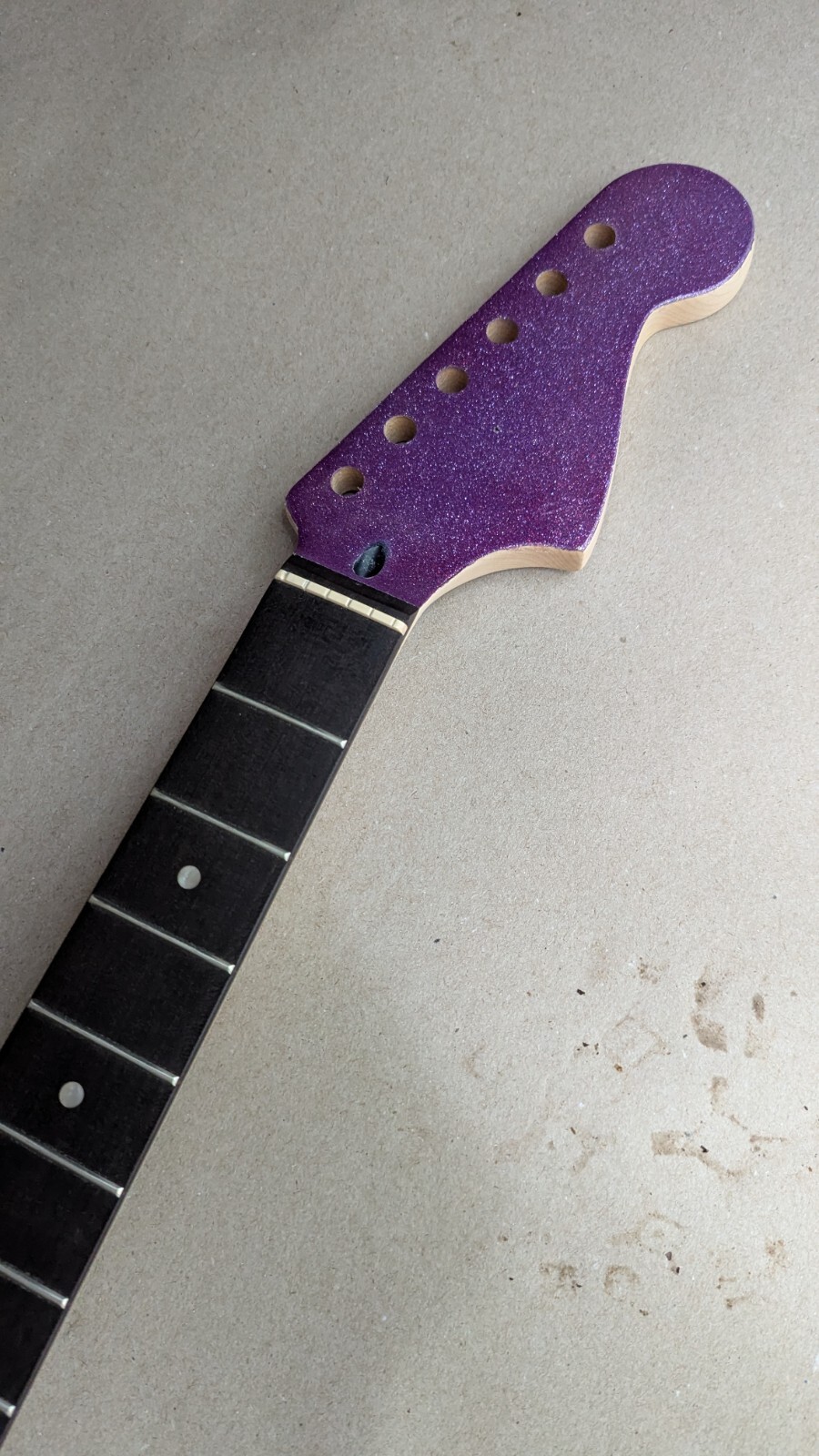 Jazzmaster Custom Guitar Project – Metallic Blue – New Parts – No Electronics