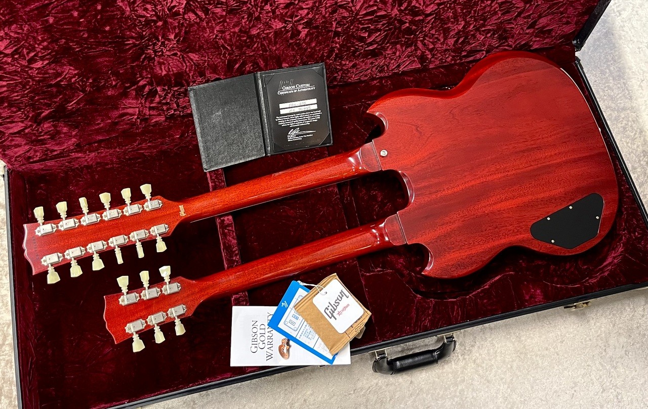 Used Gibson CS Japan LTD Run Mid 60’s EDS-1275 Double Neck VOS Faded Cherry 2017