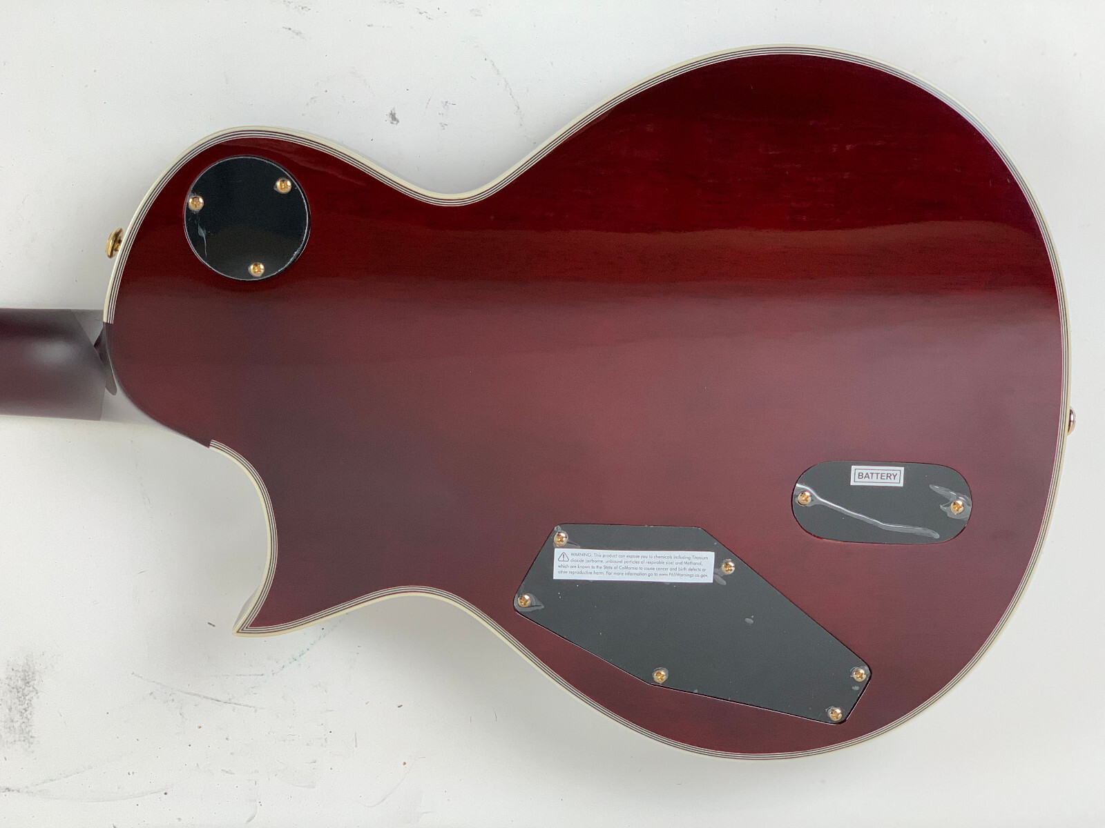 ESP LTD EC-1000T CTM See Thru Black Cherry FM Electric Guitar B-Stock