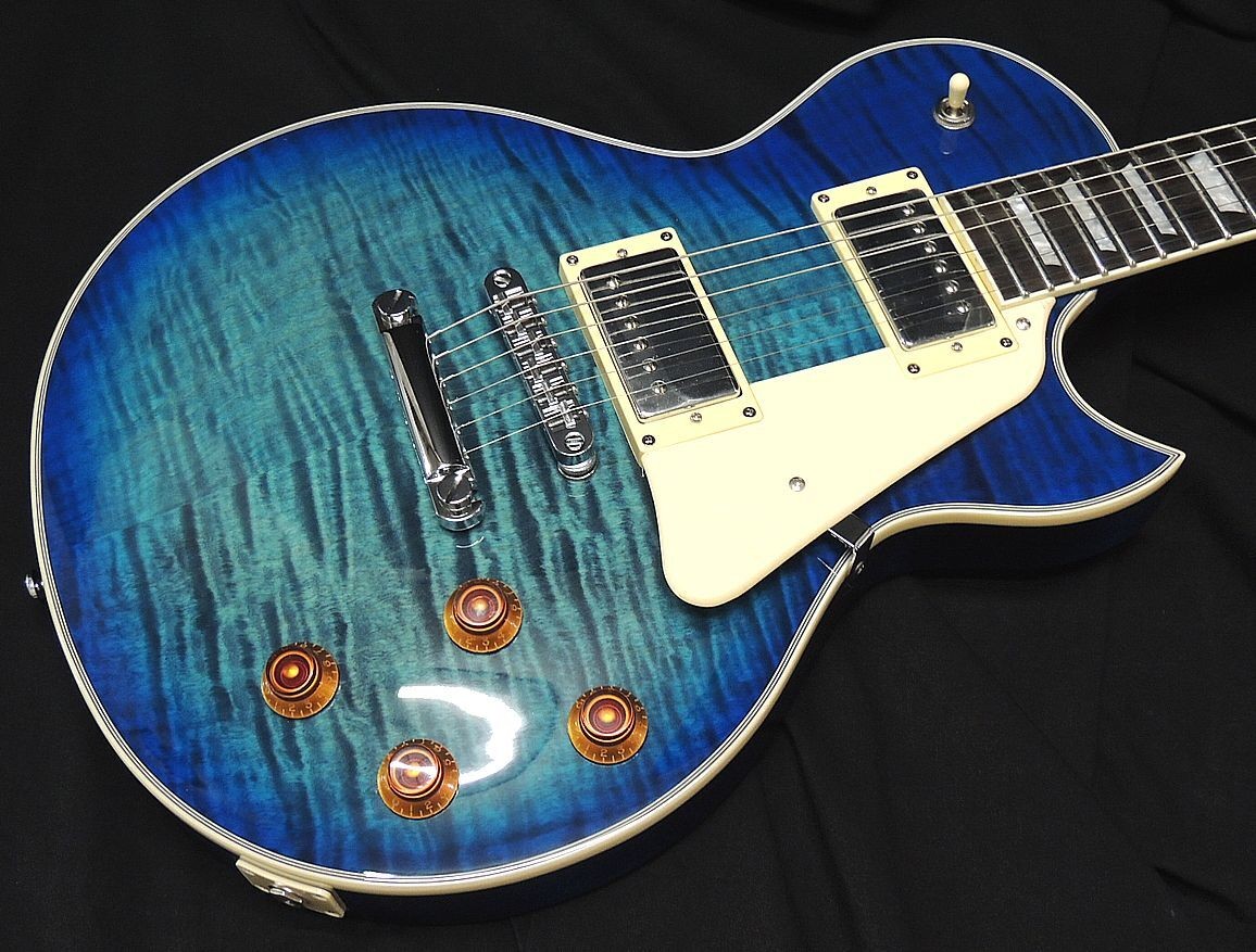 Electric Guitar Sire Larry Carlton L7 2020 Transparent Blue HH Quilted Top
