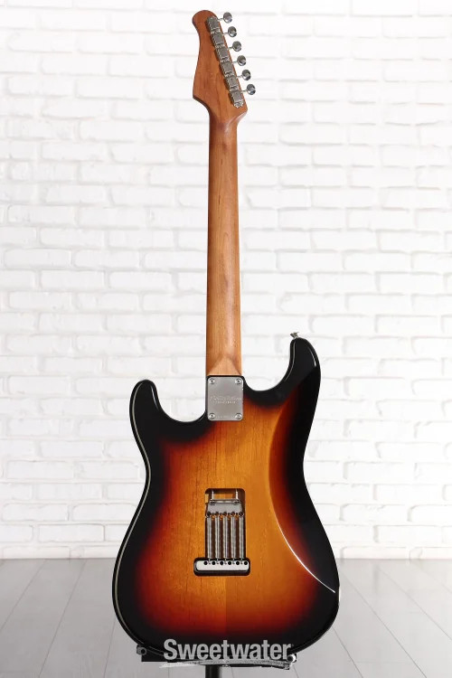 Xotic XSC-2 California Classic Electric Guitar – 3-tone Burst with Roasted Maple