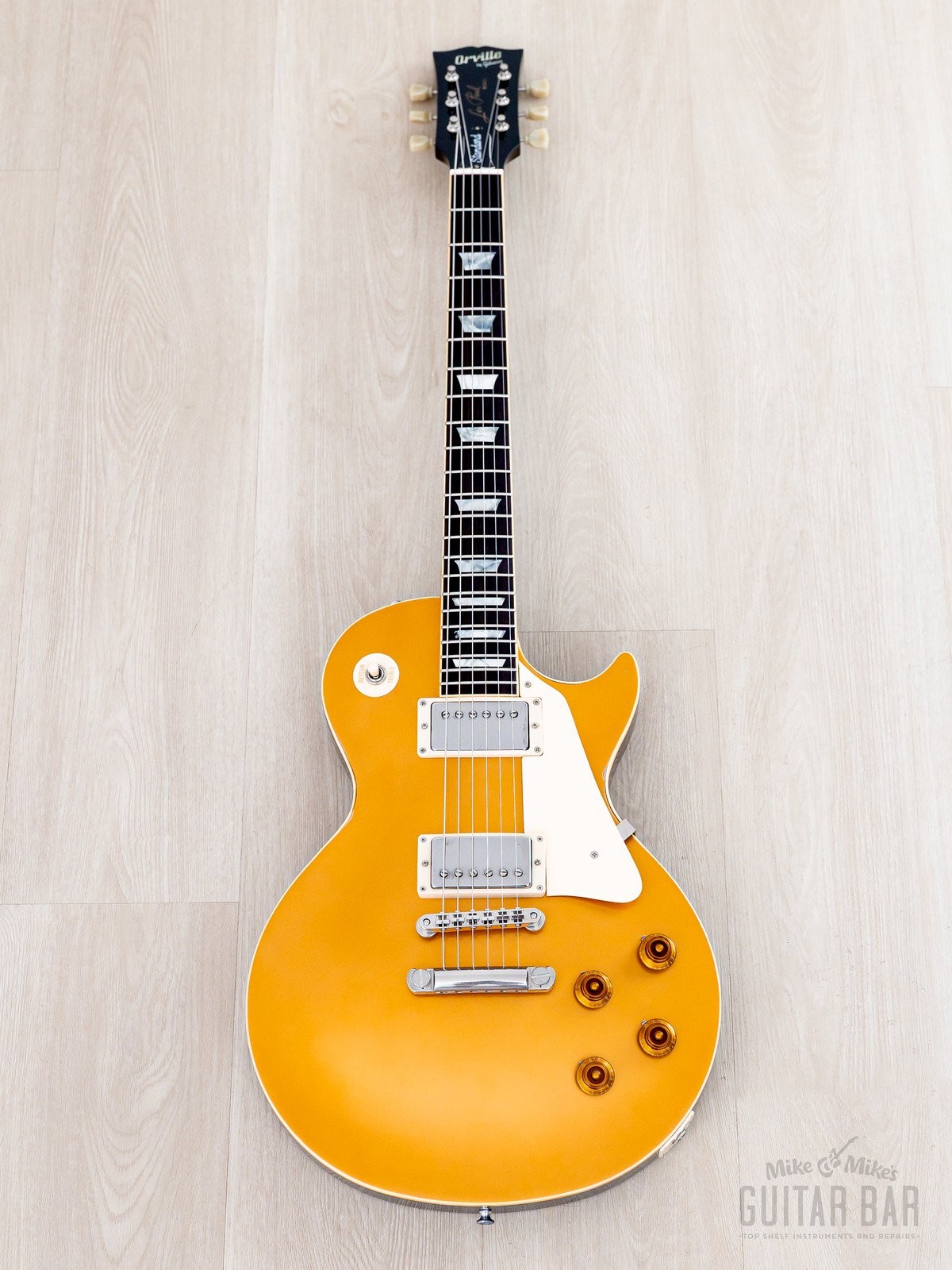 1992 Orville by Gibson Les Paul Standard Goldtop w/ Gibson USA Pickups & Case