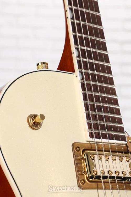 Gretsch Electromatic Pristine LTD Jet Electric Guitar with Bigsby – White Gold