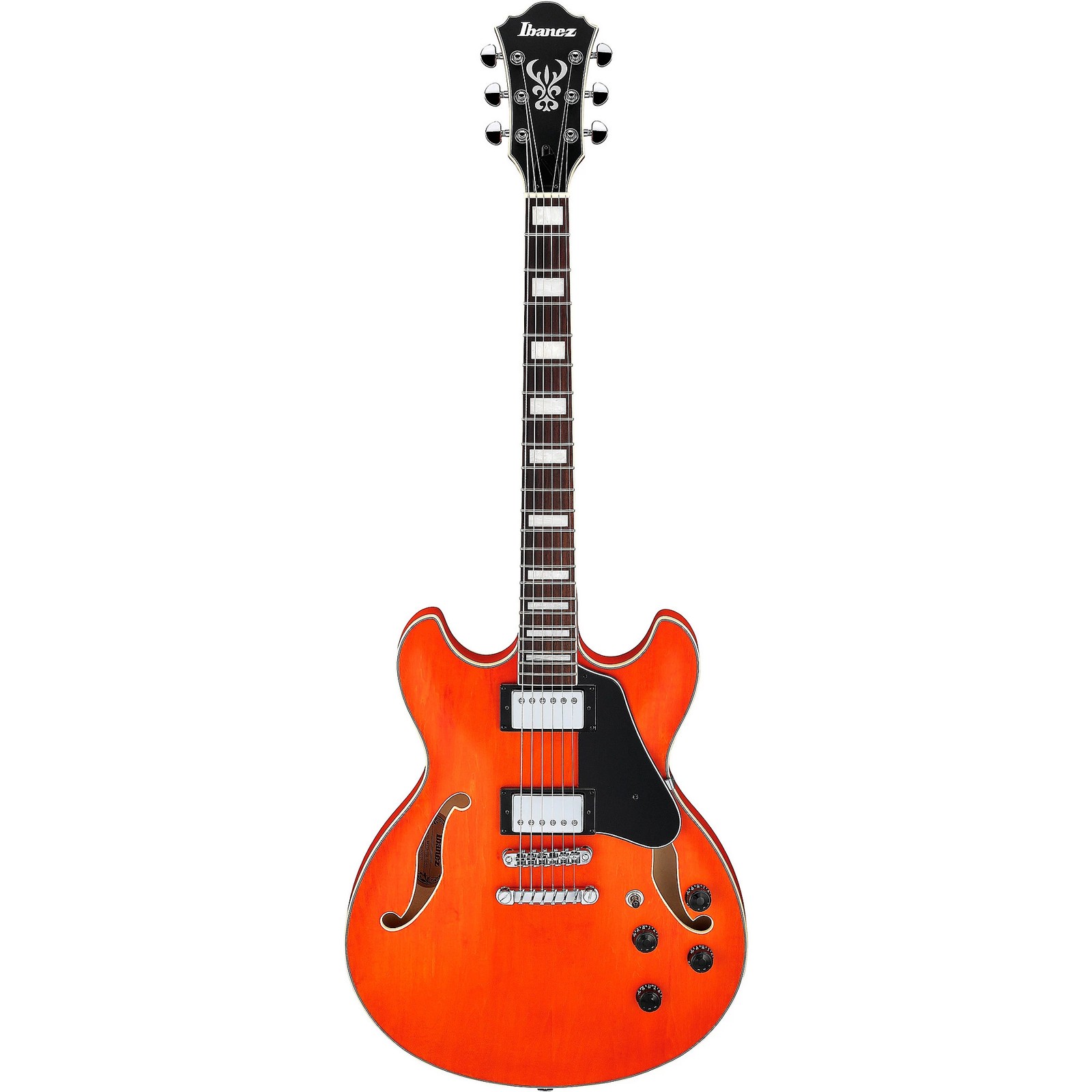 Ibanez AS73 Artcore Semi-Hollow Electric Guitar, Rosewood Fingerboard, Transpare