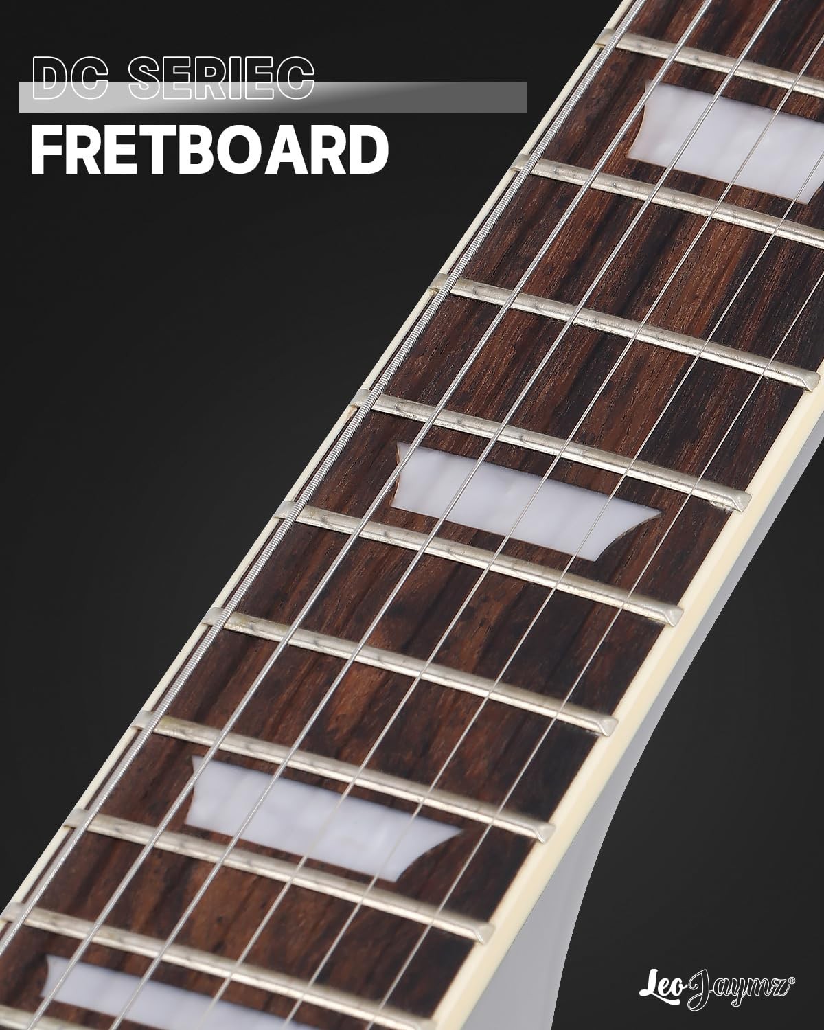 39 Inch Solid Body Electric Guitar – Poplar Wood Body，Maple Neck and Laurel