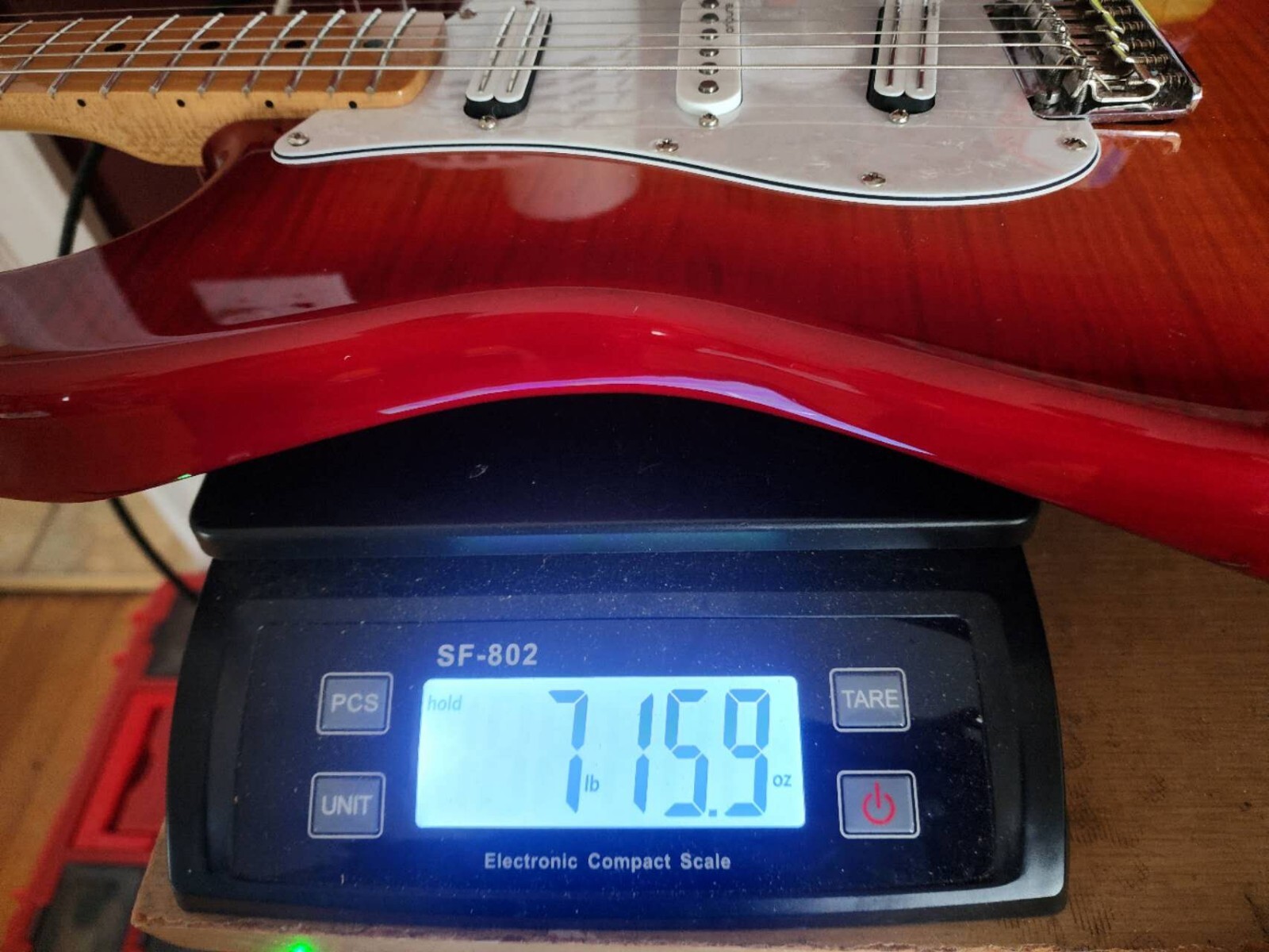 Fender Player Strat partscaster 2015 – cherry burst