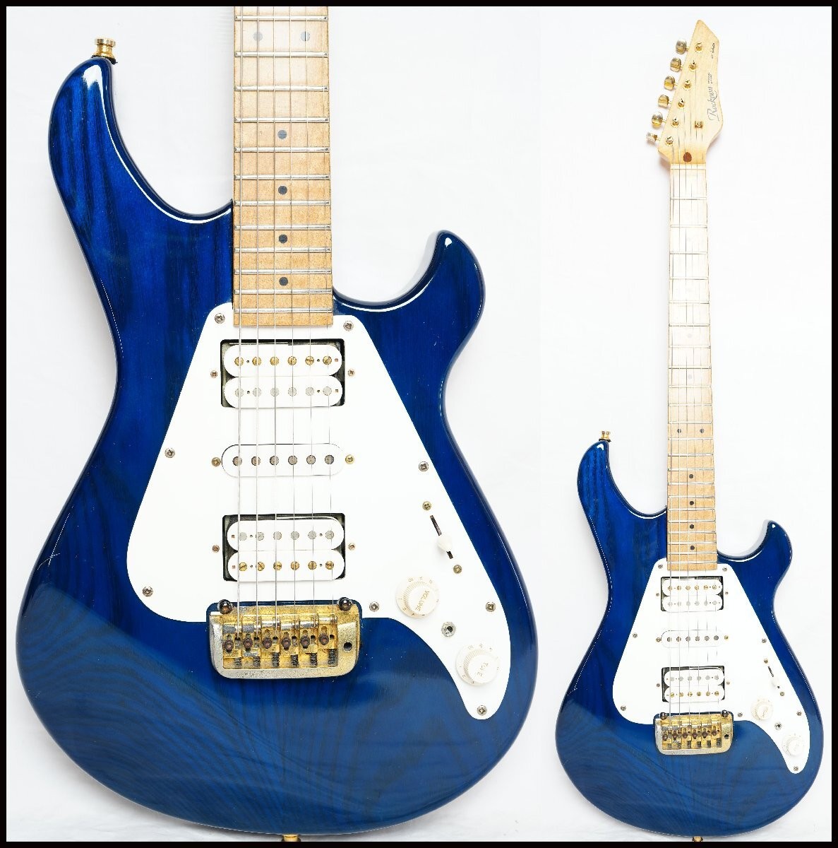 Rockoon by KAWAI RA-65 See-Through Blue Medium Scale Made in Japan