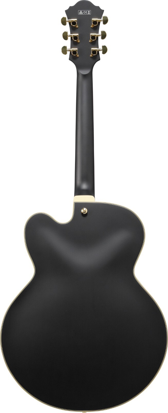 Ibanez AF75G-BKF Artcore Series Hollow Body Electric Guitar Black Flat w/ Setup