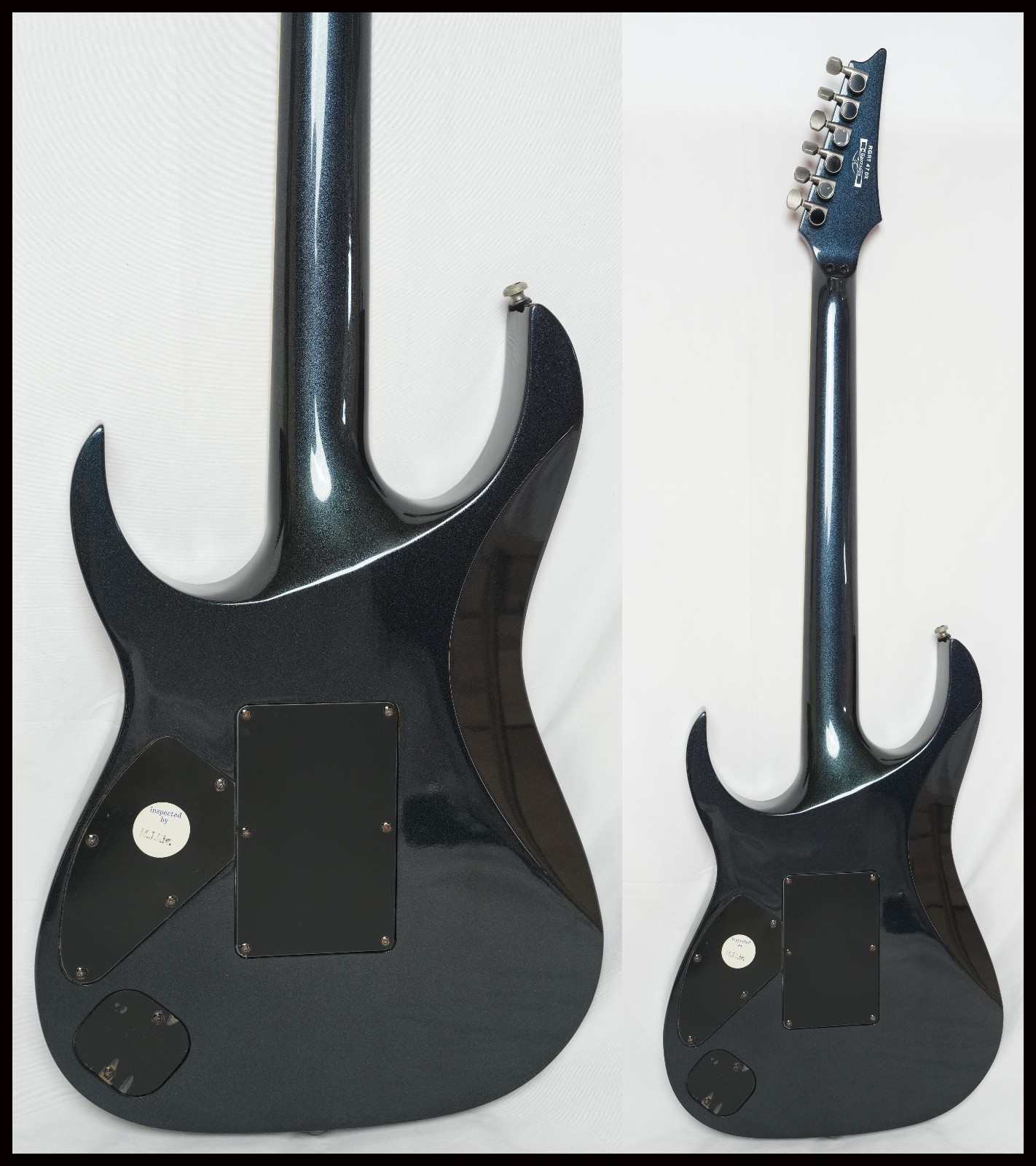 IBANEZ RGRT 47 DX NAVY METALLIC Through-Neck RG (2002 model)