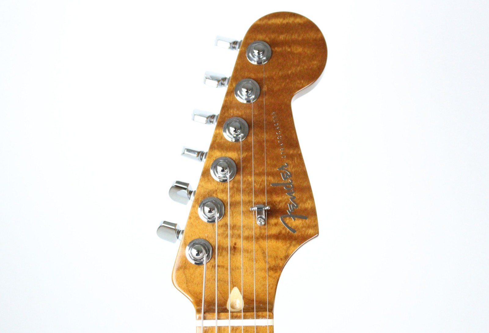 2024 Fender CS NOS Strat Honey Blonde AAA Roasted Flame Maple Neck OHSC USA