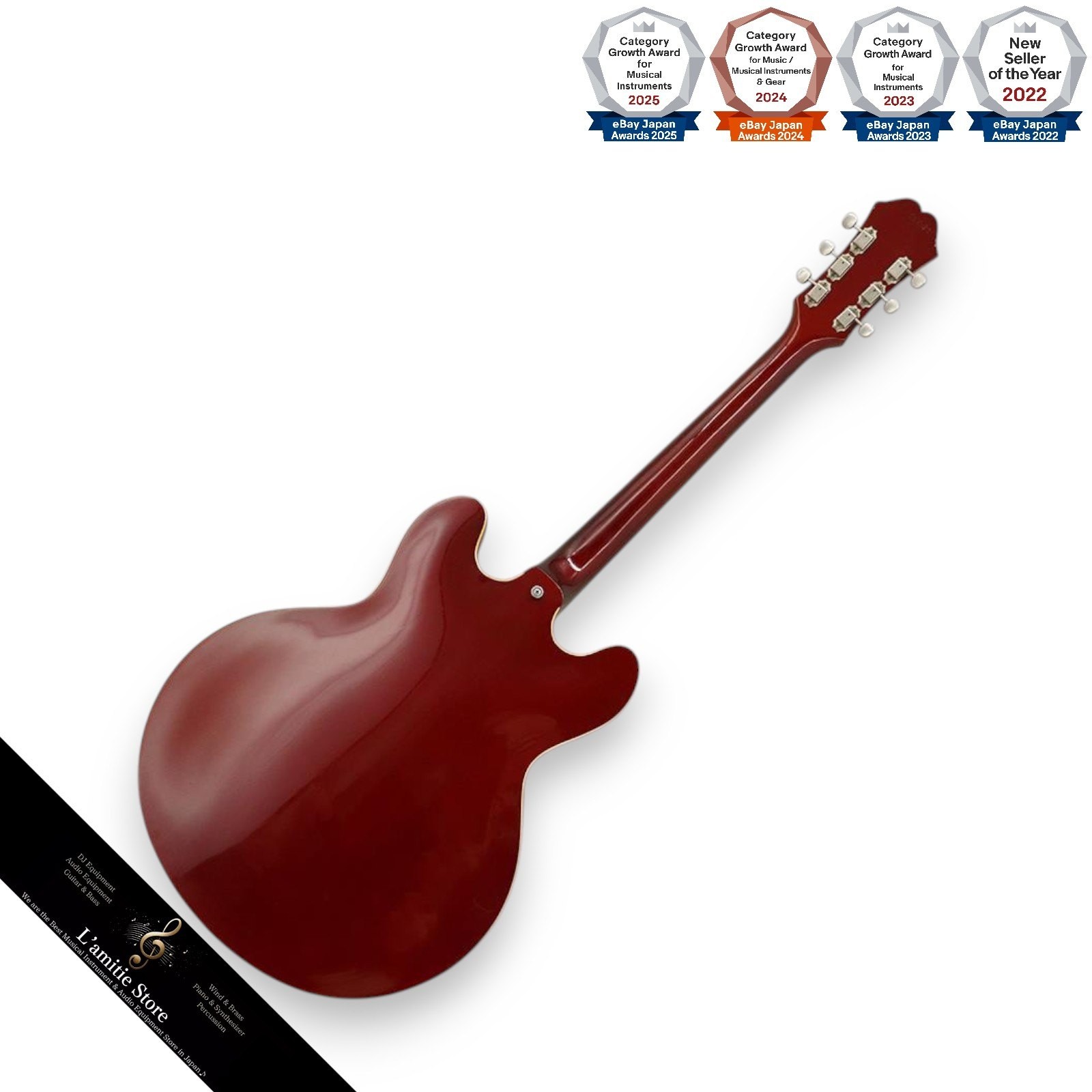 Epiphone Vintage E230TD Casino ’67 Sparkle Burgundy Electric Guitar