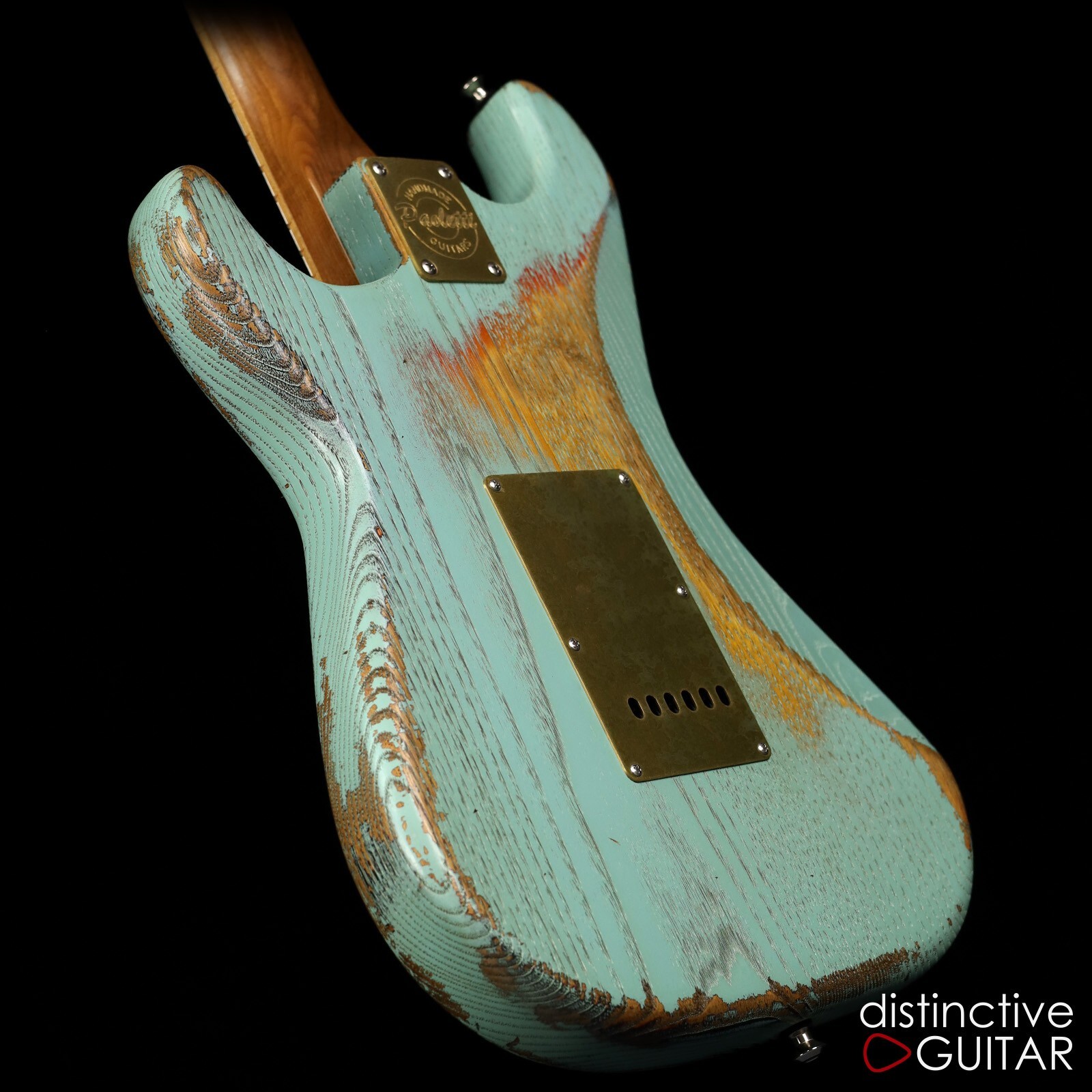 NEW PAOLETTI STRATOSPHERIC LOFT SURF GREEN RECLAIMED CHESTNUT MADE IN ITALY