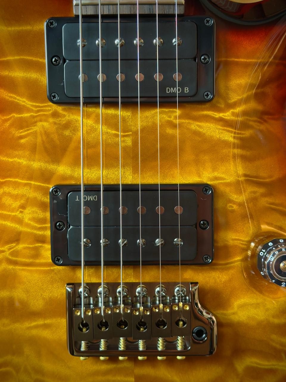 PRS Custom 24 Quilt 10-Top Authentic Braz. Rosewood Fretboard Electric Guita
