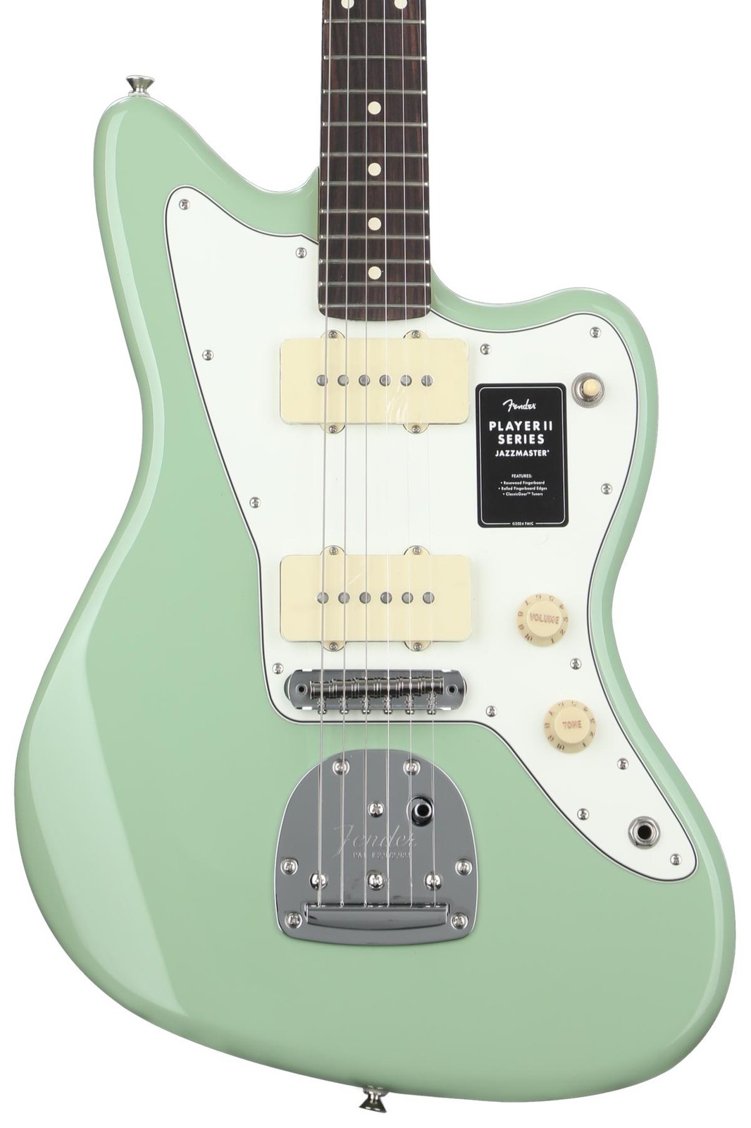 Fender Player II Jazzmaster Electric Guitar – Birch Green