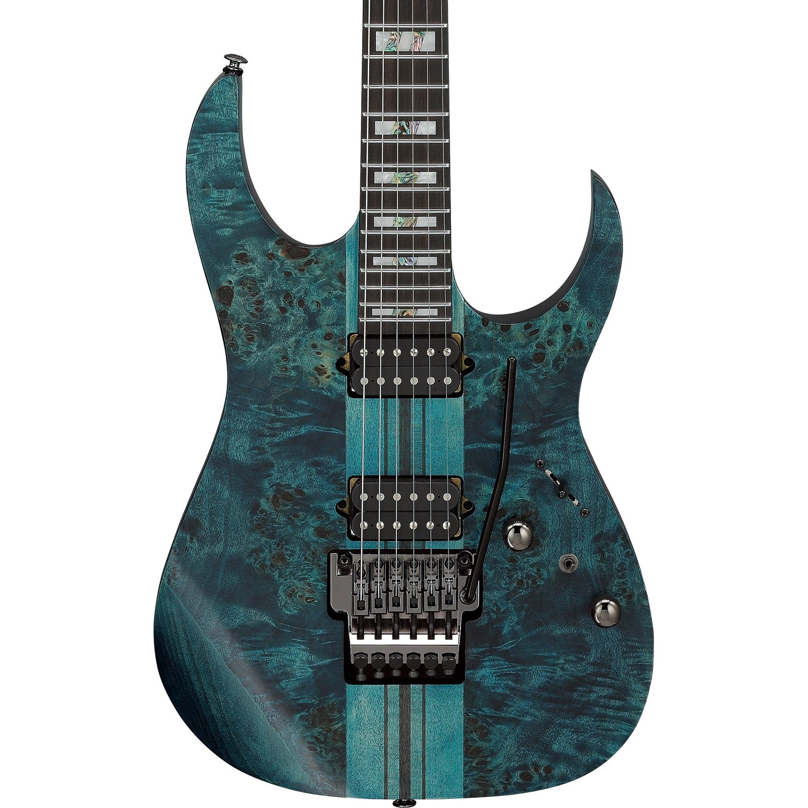 Ibanez RGT1220PBK RG Premium 6-String Electric Guitar – Cosmic Blue Low Gloss