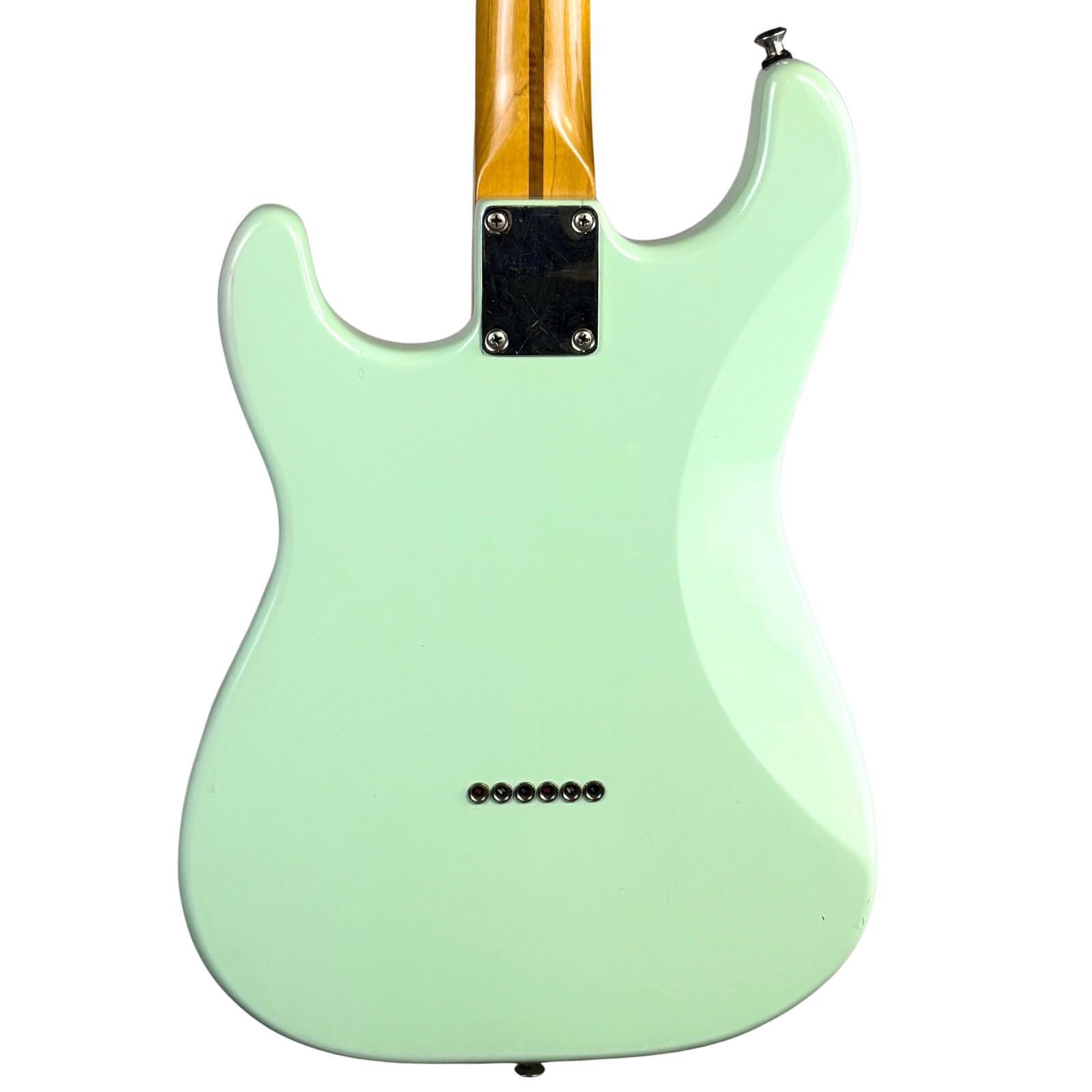 Fender Tom Delonge Stratocaster Surf Green 2002 *MODDED* W/HSC (Used)