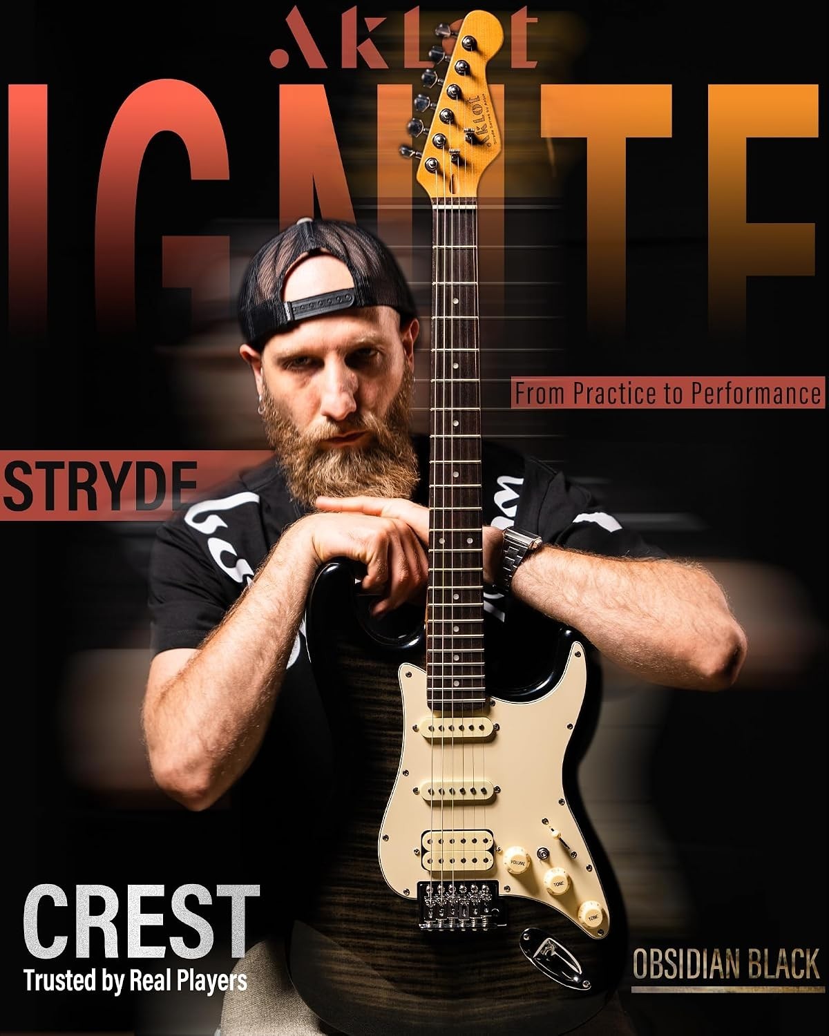 Stryde Electric Guitar Kit: Beginner Bundle