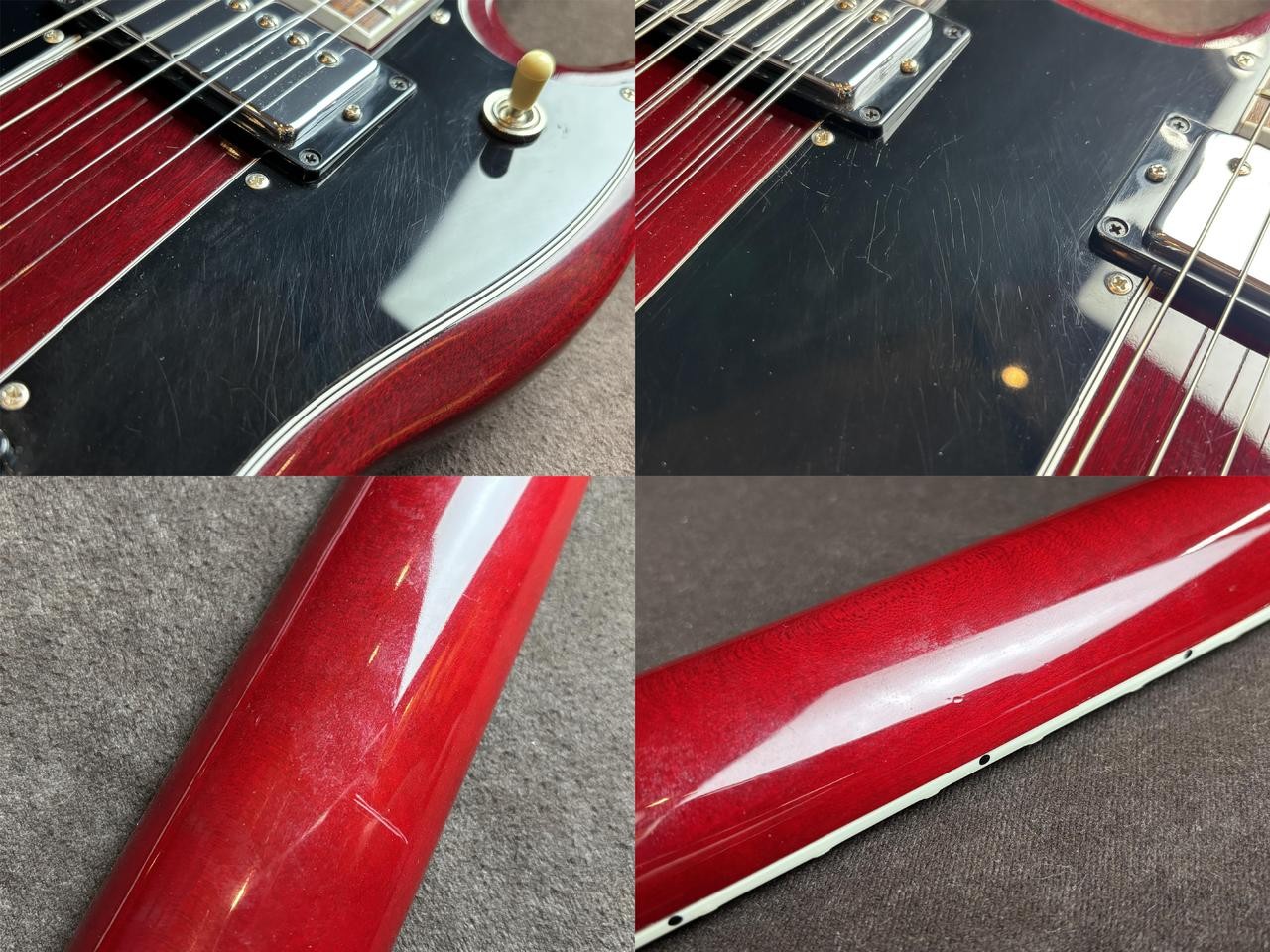 Gibson EDS-1275 Double Neck Guitar Heritage Cherry Used