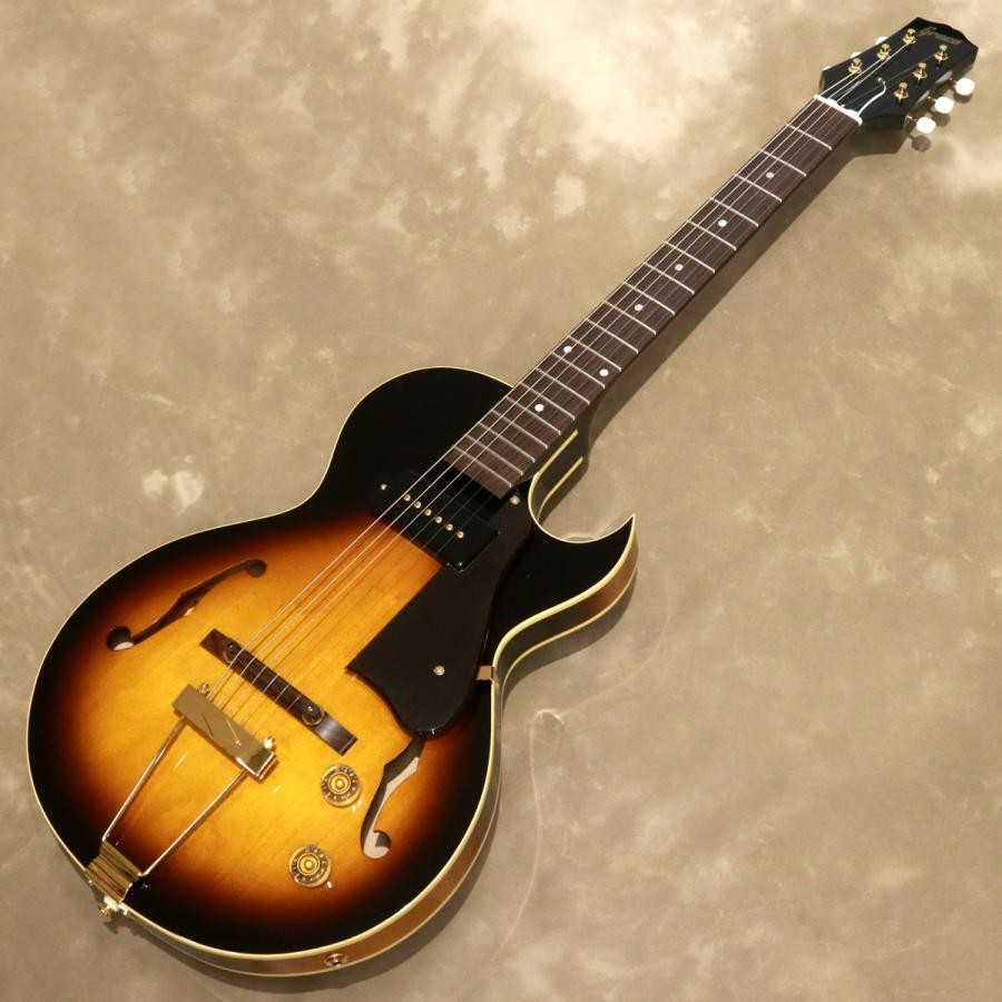 Greco GES-AT Tabacco Sunburst made in japan electric guitar with hard case