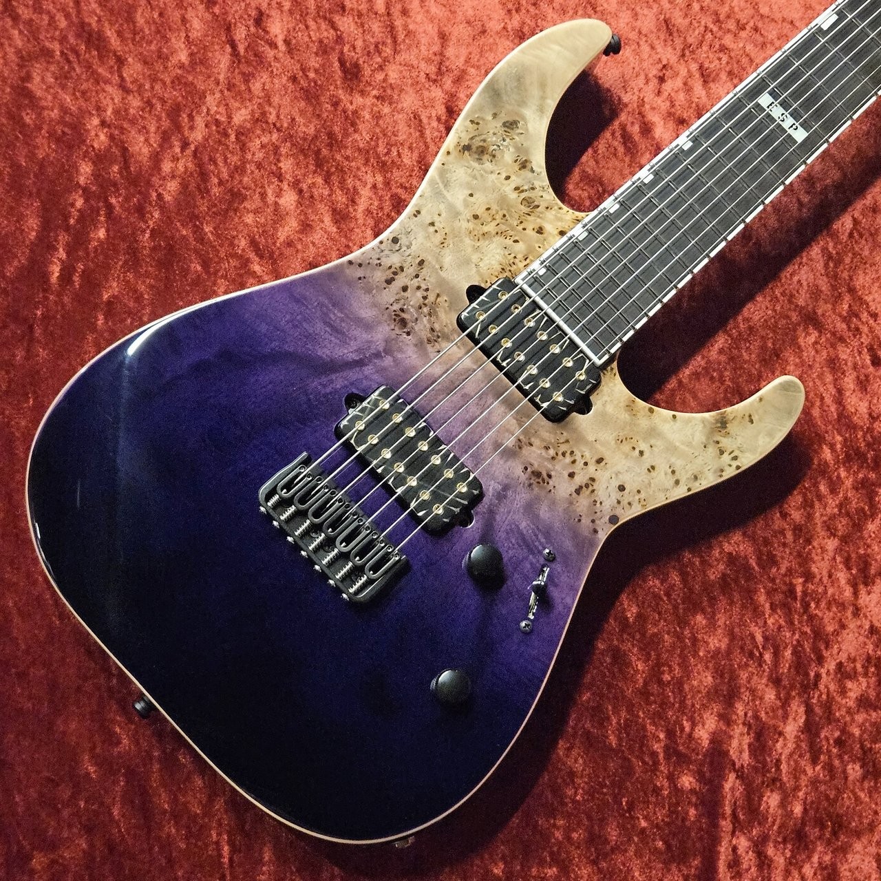 E-II M-II 7NT HS Purple Natural Fade Electric Guitar used