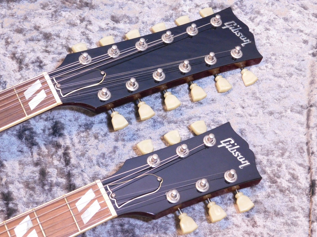 Gibson EDS-1275 Cherry Double Neck 1997 Used Excellent Condition