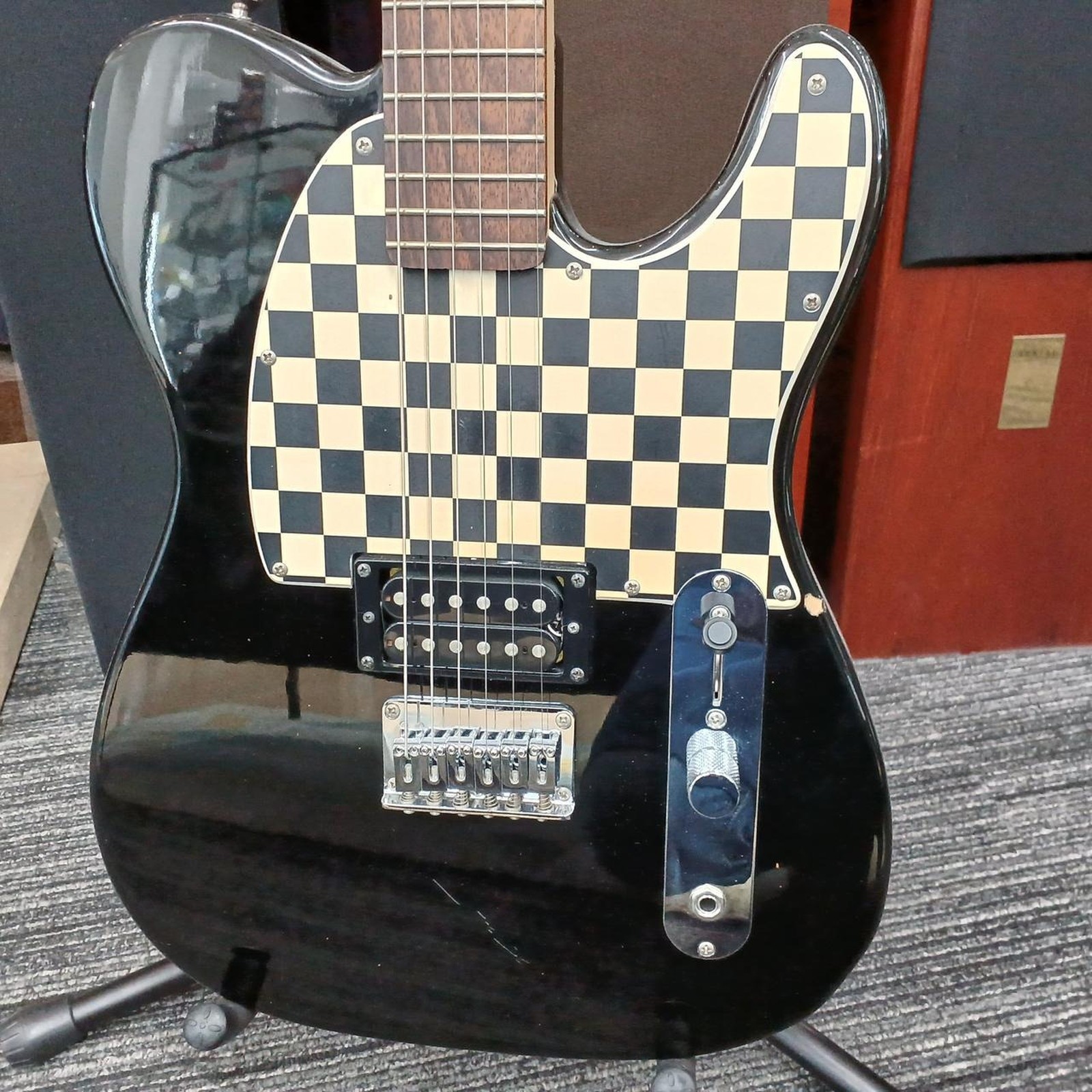 SQUIER AVRIL LAVIGNE TL BLK Used Basswood body Rosewood fingerboard w/Gig case