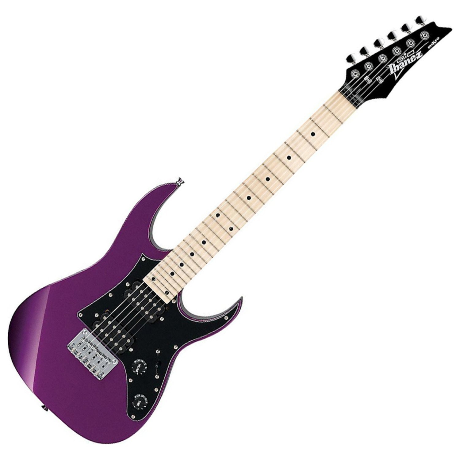 Ibanez GRGM21 MiKro Metallic Purple – Genuine 1/2 Size Guitar