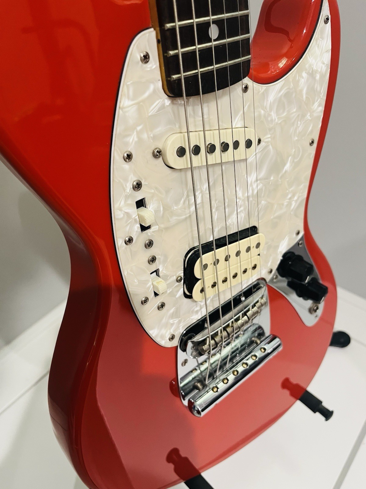 1997 Fender Jag-Stang Kurt Cobain MIJ Vintage Electric Guitar w/ Soft Case
