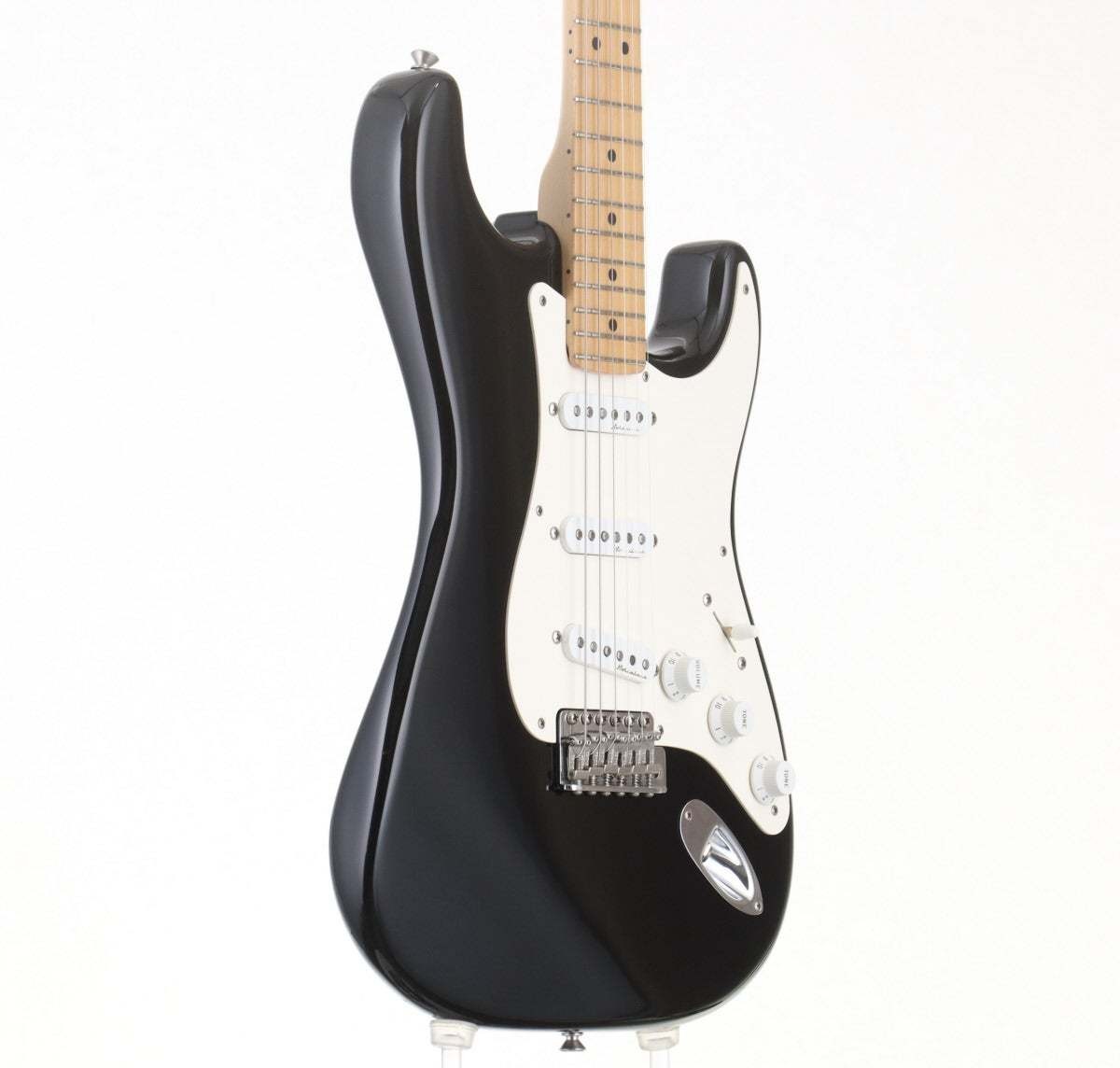 Fender Eric Clapton Stratocaster w/Vintage Noiseless Pickups Black 2001 [ (2000)