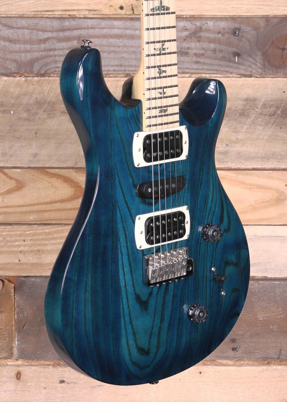 PRS SE Swamp Ash Special Electric Guitar Iri Blue w/ Gigbag
