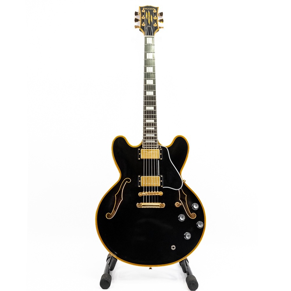 2018 Edwards E-SA-180LTC MIJ Semi Hollow Guitar w Case – Seymour Duncan Pickups