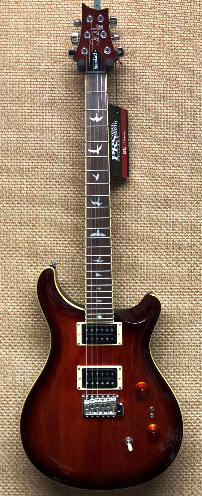 PRS SE Standard 24-08 Electric Guitar Mahogany Body Maple/Rosewood Neck Dk Burst