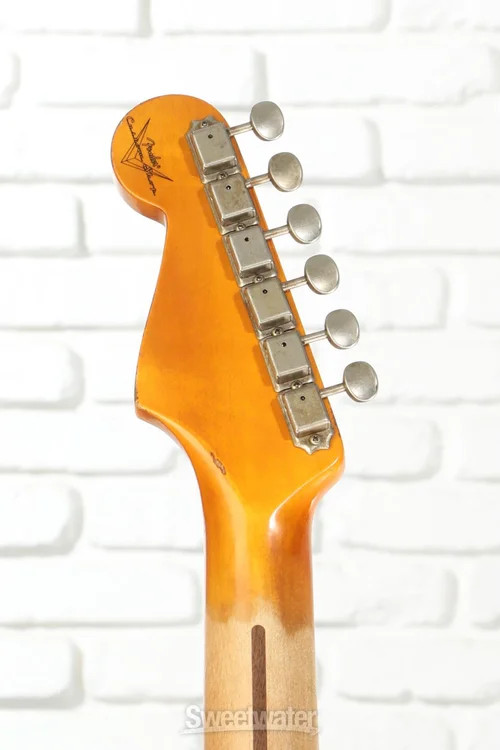 Fender Custom Shop 1956 Hardtail Stratocaster Heavy Relic Electric Guitar – Lake