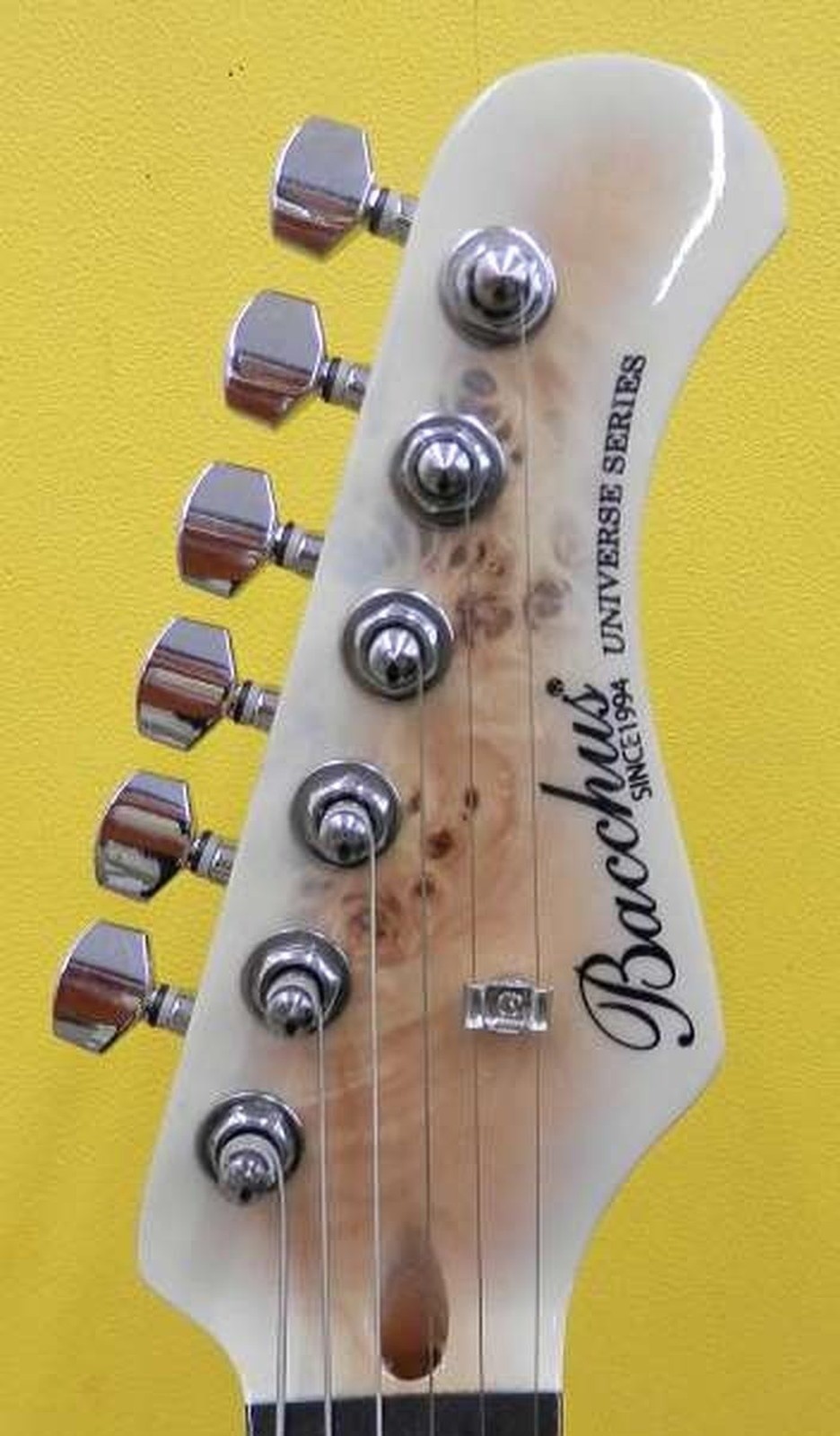 BACCHUS GS-MINI-BP Used Poplar body Maple neck Rosewood fingerboard White